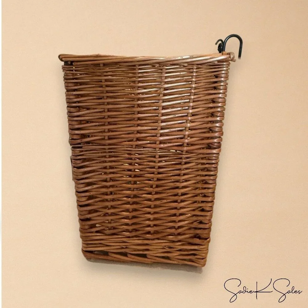 Kate Spade New York x Target Woven Bicycle Basket‎ Natural Willow - Spring 2025